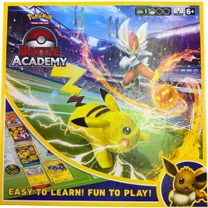 Pokemon TCG Battle Academy Board Game 3 Deck Pikachu Eevee Cinderace V 290-80906